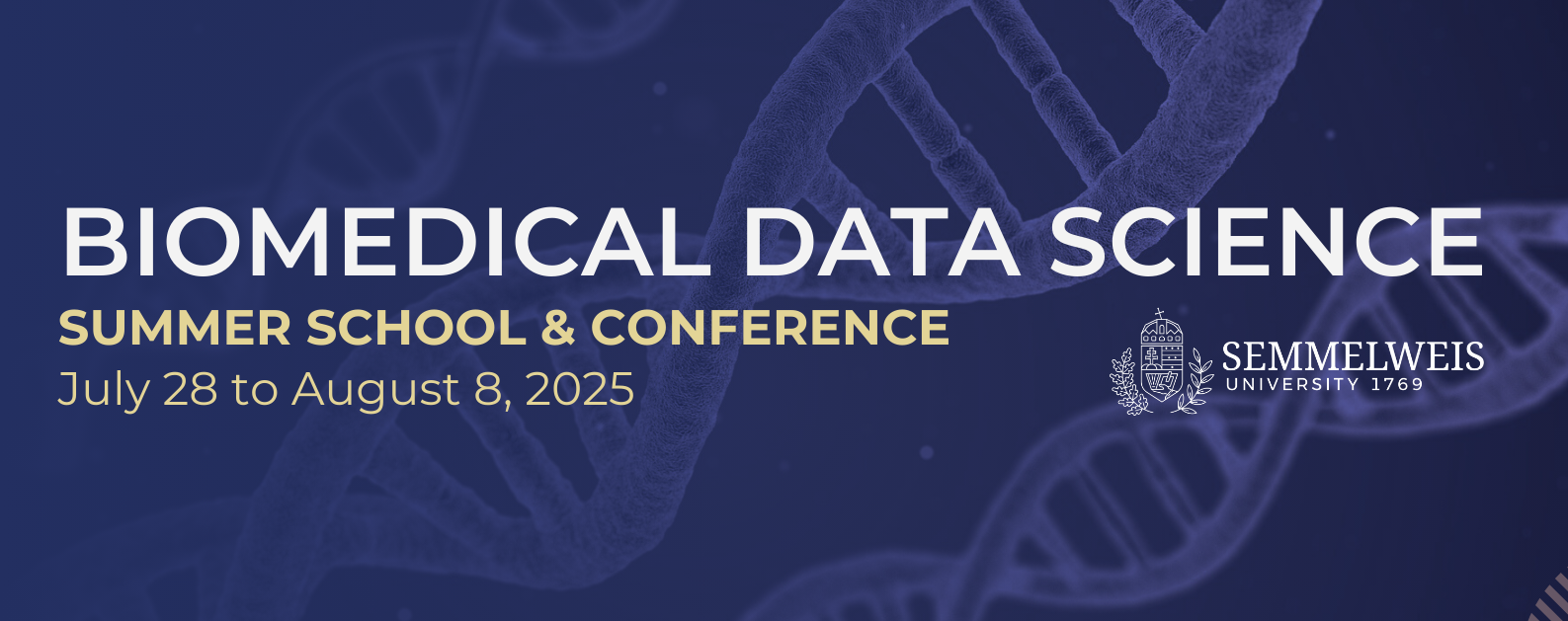 Biomedical Data Science Summer School and Conference 2025 (Application deadline extension!!), 1085 Budapest, Pest, Hungary