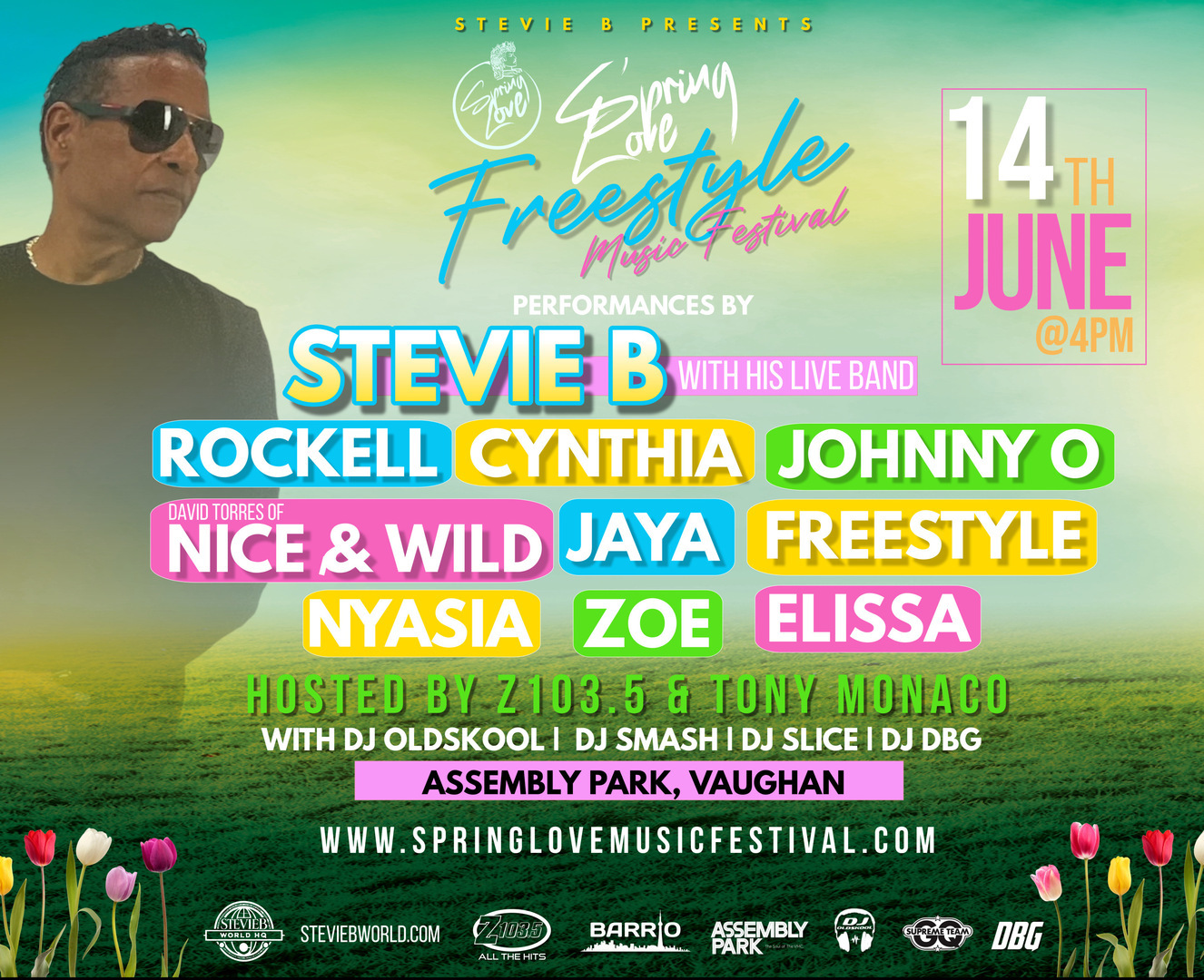 Stevie B Presents: Spring Love Freestyle Music Festival, Vaughan, Ontario, Canada