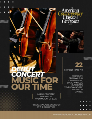 Music for Our Time - American Contemporary Classical Orchestra; Washington, DC May 2025
