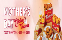 "Mother's Day Chicken Rescue" from Lee's Famous Recipe Chicken Helps Guests Celebrate Mom