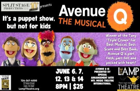 "Avenue Q - The Musical" presented by SplitStage Productions, Irwin, Pennsylvania, United States