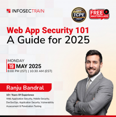 Free Masterclass on Web App Security 101: A Guide for 2025