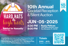 10th Annual Hard Hats and High Heels Cocktail Reception and Silent Auction