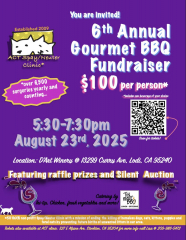 ACT Spay / Neuter Clinic 6th Annual Gourmet BBQ Fundraiser