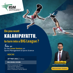 IISM's Career Seminar on Sports Management & Sports Science in Kochi!