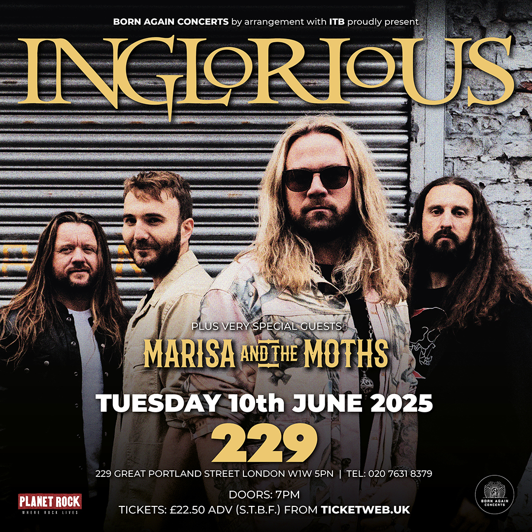 INGLORIOUS at 229 - London, London, England, United Kingdom