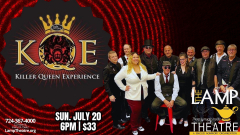 33 1/3 LIVE's Killer Queen Experience at The Lamp Theatre, Irwin!