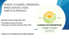 A Good Life Homestead Farm Stand