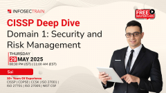Free Masterclass on CISSP Deep Dive Domain 1: Security and Risk Management