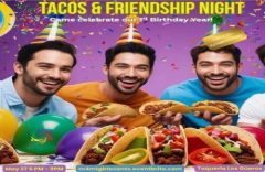 Tacos and Friendship Fiesta: Celebrate Our First Birthday Year!