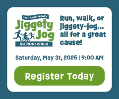 35th Annual Jiggety Jog 5K on May 31 - Join us!