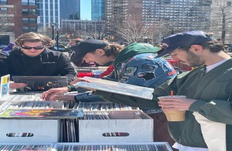 The Jersey City Record Riot! Outdoors on the Grove Street PATH Plaza, Saturday June 28th. LIVE DJs!, Jersey City, New Jersey, United States