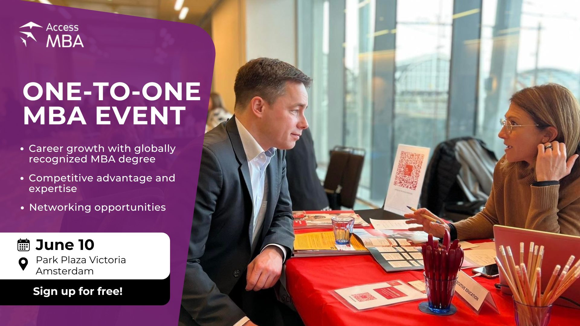 MBA event in Amsterdam on 10th June, Join the Networking Cocktail, Amsterdam, Netherlands