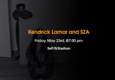 Kendrick Lamar and SZA Free Tickets SoFi Stadium May 23th, 2025, Inglewood, CA, USA,California,United States