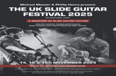 The UK Slide Guitar Festival 2025 - Folkestone