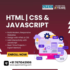 Best HTML CSS JavaScript Training Institute In Hyderabad