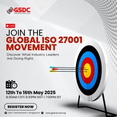 Unlock the Power of ISO 27001 at the GSDC Global Webinar 2025