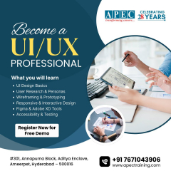 Best UI UX Training Institute In Hyderabad