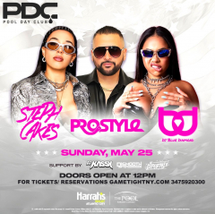 DJ PROSTYLE MEMORIAL DAY SUNDAY HARRAHS POOL DAY CLUB PARTY 2025
