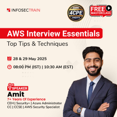 Free Masterclass on AWS Interview Essentials: Top Tips & Techniques