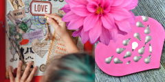 New Moon Collage and Creativity Workshops: Celebrate May Moons