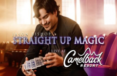 MAGIC SHOW: JASON BISHOP: STRAIGHT UP MAGIC live at CAMELBACK RESORT - NOVEMBER 28