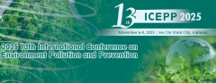 2025 13th International Conference on Environment Pollution and Prevention (ICEPP 2025)