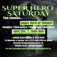 Super Hero Saturday
