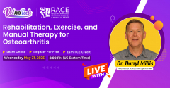 Rehabilitation, Exercise, and Manual Therapy for Osteoarthritis