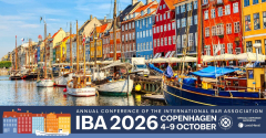 IBA Annual Conference Copenhagen 2026, 4-9 October 2026