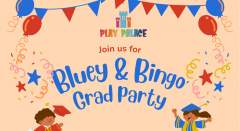 Play Palace Bluey and Bingo Grad Party