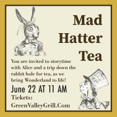 Mad Hatter Tea at O.Henry Hotel, June 22, 2025