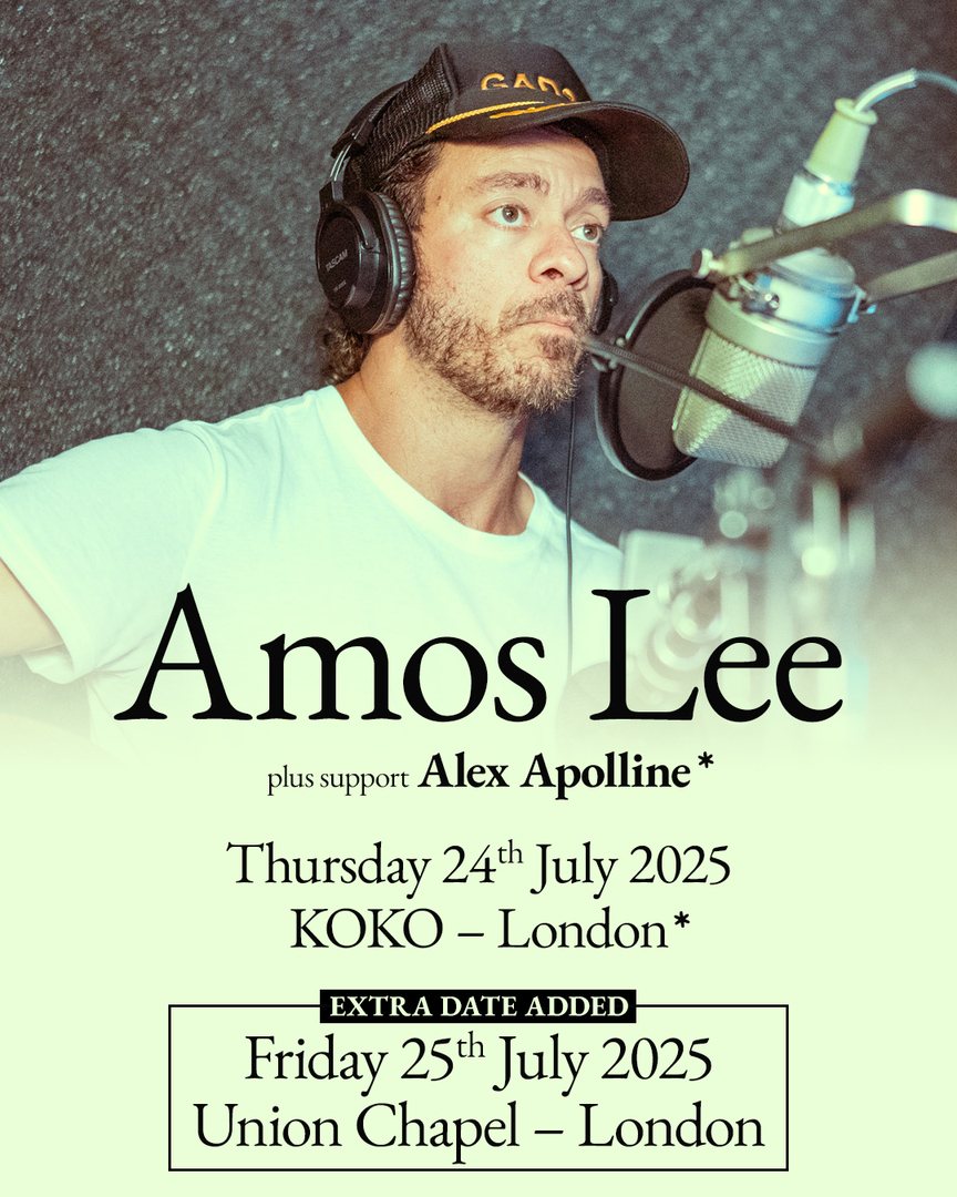 Amos Lee at Union Chapel - London, London, England, United Kingdom