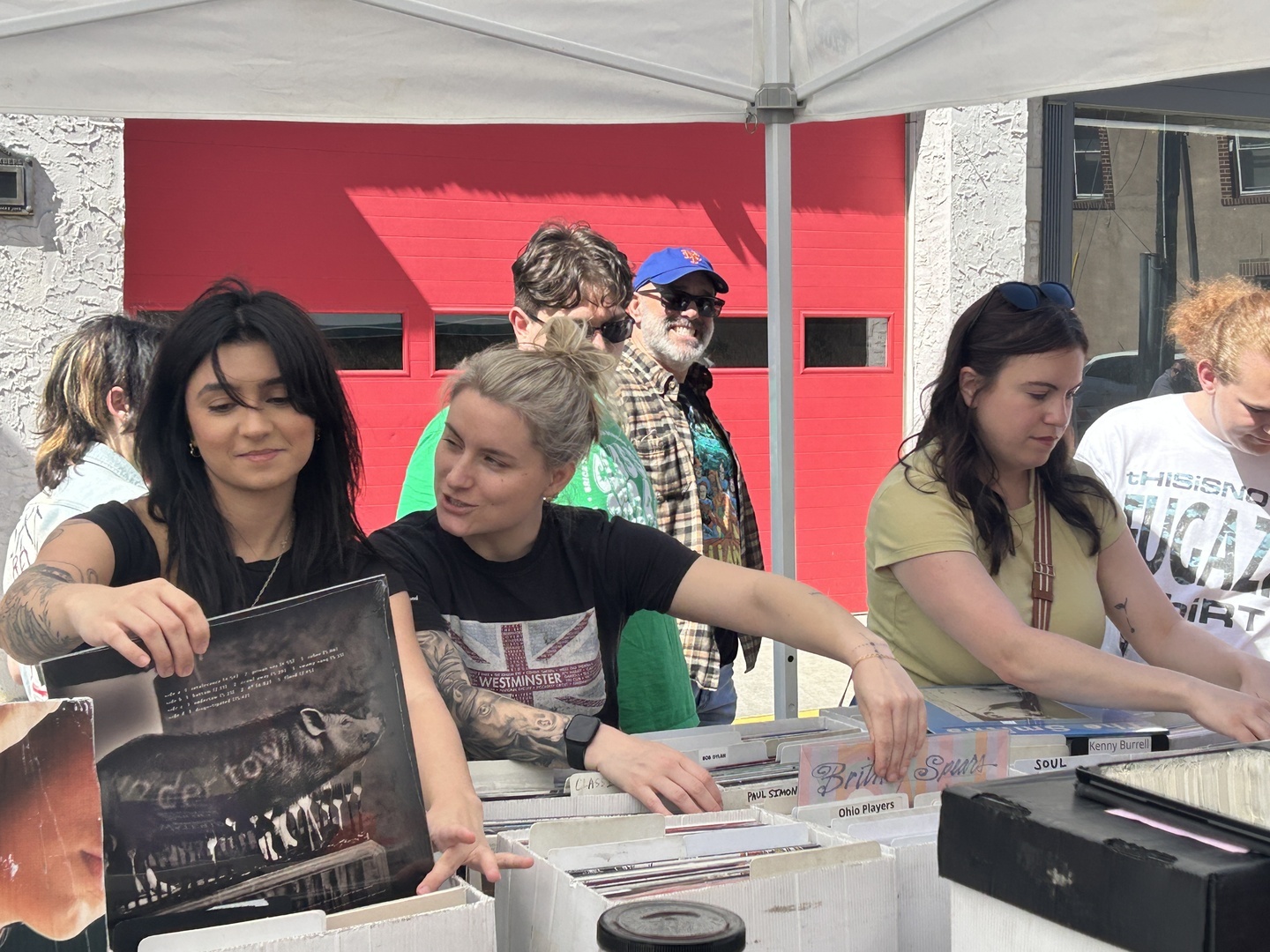 BIG VINYL RECORD SALE! The Red Bank Record Riot! Outdoors on Mechanic Street, Sunday September 14th, Red Bank, New Jersey, United States