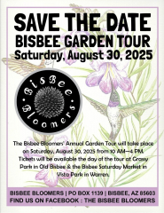 23rd Annual Bisbee Garden Tour