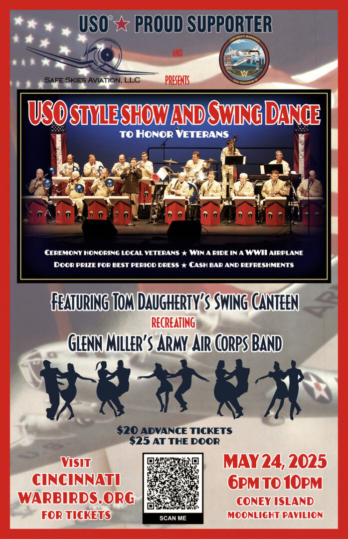Swing Dance and USO Show to Honor veterans, Cincinnati, Ohio, United States