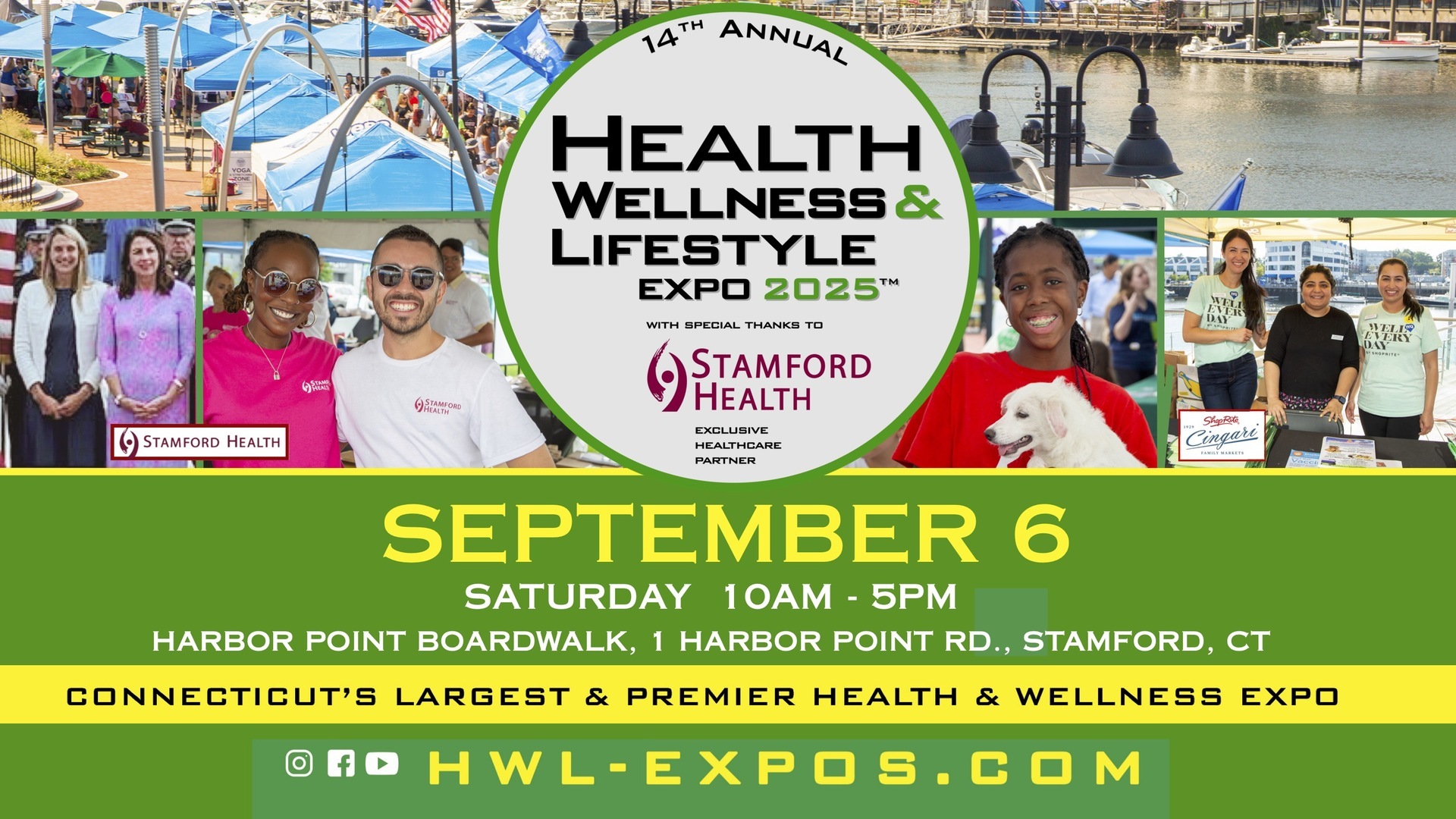 14th Annual Health Wellness and Lifestyle Expo 2025 with special thanks to Stamford Health, Stamford, Connecticut, United States