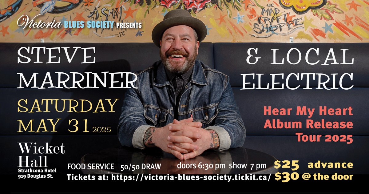 Steve Marriner and Local Electric: Hear My Heart Tour, Victoria, British Columbia, Canada
