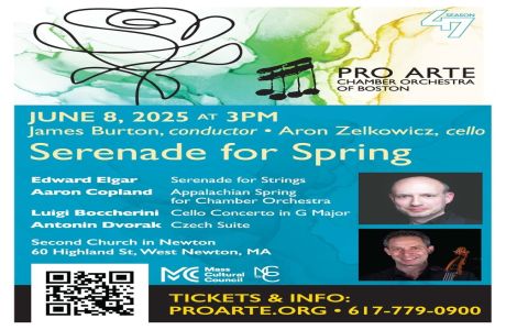 SERENADE FOR SPRING, Newton, Massachusetts, United States