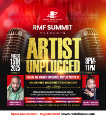 RMF Summit Artist Unplugged and Comedy Showcase