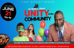 Dr. Rosby L. Glover Unity in the Community