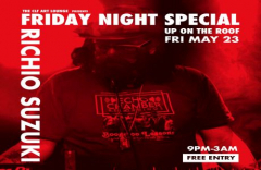 Friday Night Special Up On The Roof with Richio Suzuki (Free Entry)