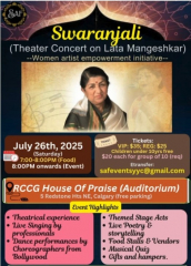 SwaranJali Theatre concert of Lata Mangeshkar