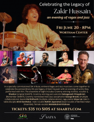 Celebrating the legacy of Zakir Hussain - an evening of ragas and jazz