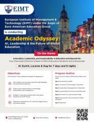 Academic Odyssey in Switzerland Hosted by EIMT Switzerland