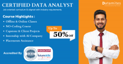 Data Analyst course in Bangalore- 26 May 2025