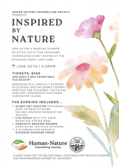 Inspired by Nature: A fundraiser in support of Human-Nature Counselling Society