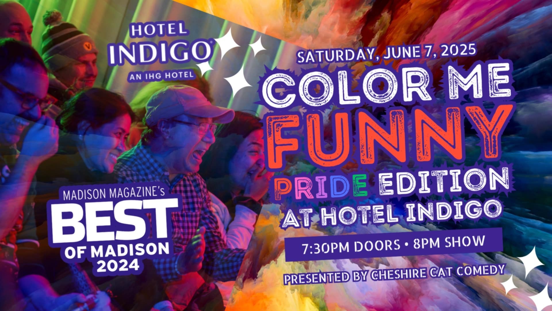 Color Me Funny: Pride Edition, Madison, Wisconsin, United States