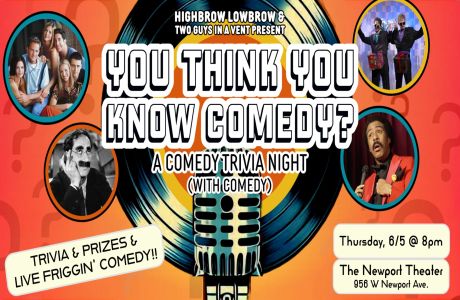 You Think You Know Comedy? A Comedy Trivia Night (with Comedy) - June 05, 2025, Chicago, Illinois, United States
