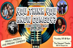 You Think You Know Comedy? A Comedy Trivia Night (with Comedy) - June 05, 2025
